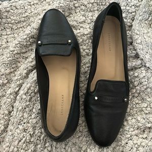 Longchamp Black Mules